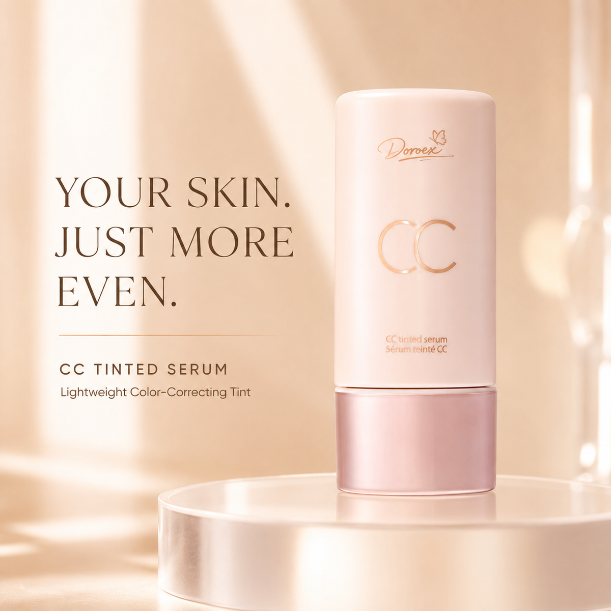 CC Color Correcting Serum – Brightening Serum for Dark Spots & Uneven Skin Tone