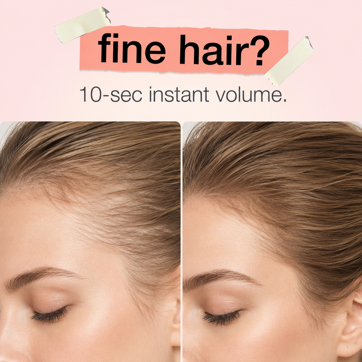 Hair Concealer – Instantly Covers Gray Roots & Thinning Hair