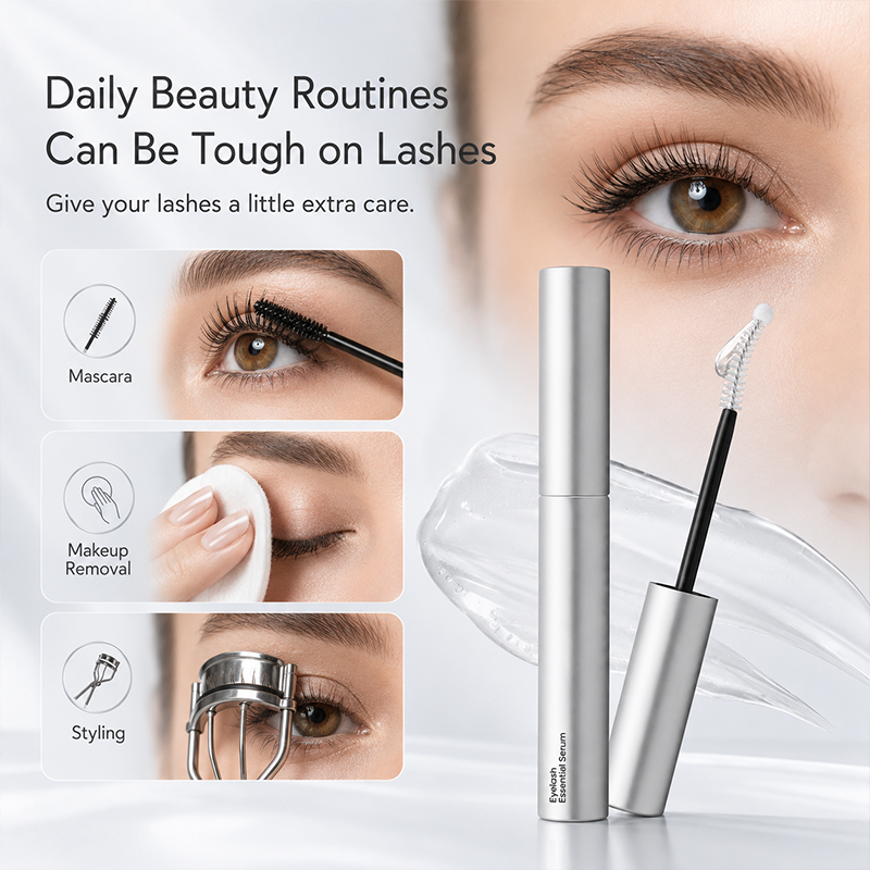 Eyelash Growth Serum for Longer, Fuller & Thicker-Looking Lashes