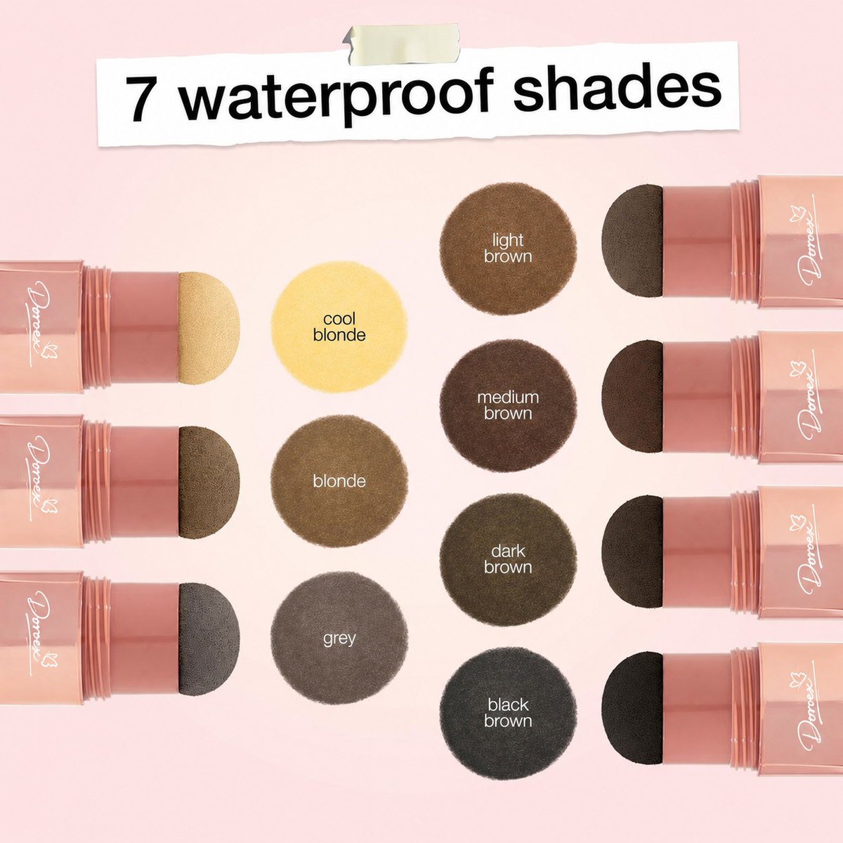 Hair Concealer – Instantly Covers Gray Roots & Thinning Hair