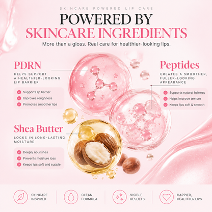 PDRN Peptide Glossy Lip Balm – Hydrating Lip Care